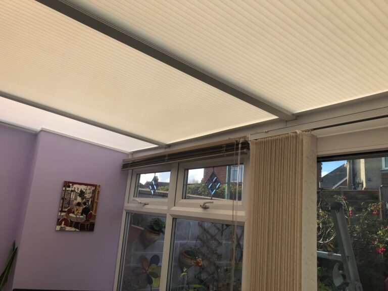 This conservatory definitely would benefit from a eaves beam upgrade