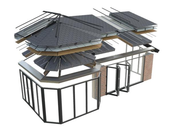 The Lightweight structure exploded